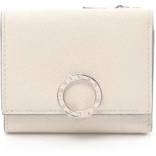 Pre-owned Leather wallets , female, Sizes: ONE SIZE - Bvlgari Vintage - Modalova