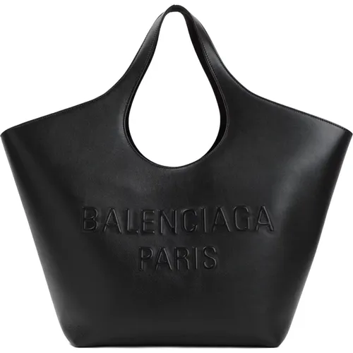 Leather Handbag Minimal Design , female, Sizes: ONE SIZE - Balenciaga - Modalova