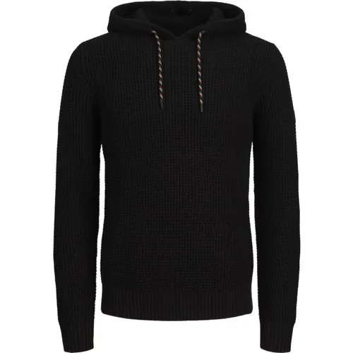 Herren Hoodie Strickpullover , Herren, Größe: S - jack & jones - Modalova