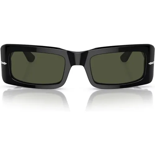 Moderne rechteckige Sonnenbrille mit ikonischem Pfeil - Persol - Modalova
