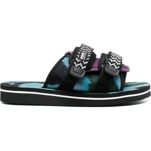 Moto MNS BLK Sandals , unisex, Sizes: 2 1/2 UK, 9 UK - Suicoke - Modalova