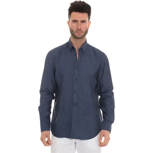 Casual Button-Down Shirt , male, Sizes: 3XL, 4XL, L, XL - Harmont & Blaine - Modalova