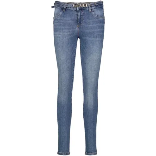 Slim Fit Denim Pants , female, Sizes: W25, W28, W29 - Gaudi - Modalova