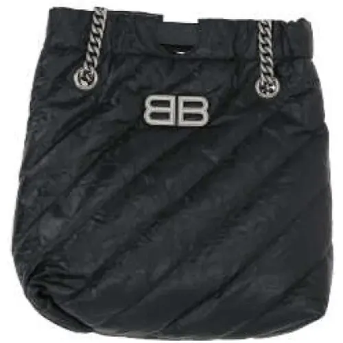 Crush Matelassé Shoulder Bag , female, Sizes: ONE SIZE - Balenciaga - Modalova