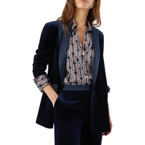 Blaue Samt-Blazer Jerry Modell - Pennyblack - Modalova