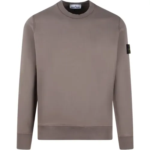 Logo Crewneck Sweatshirt Fw24 Regular Fit , Herren, Größe: XL - Stone Island - Modalova