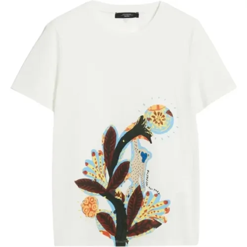 Murano T-Shirt Collection , female, Sizes: L, XL - Max Mara - Modalova