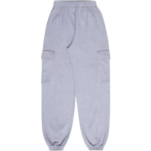 Cargo Jogginghose Melange , Damen, Größe: XS - The New Society - Modalova