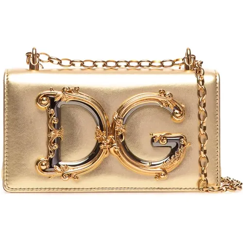 Stylish Phone Bag for Girls , female, Sizes: ONE SIZE - Dolce & Gabbana - Modalova