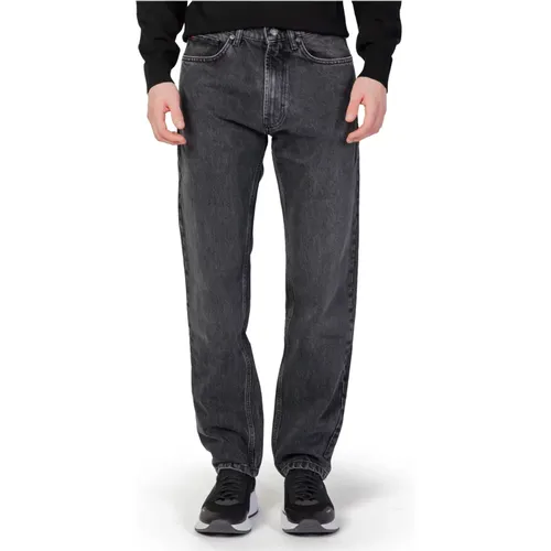 Mens Jeans Autumn/Winter Collection 100% Cotton , male, Sizes: W29 L32, W33 L32, W32 L32, W36 L34, W34 L32 - Hugo Boss - Modalova