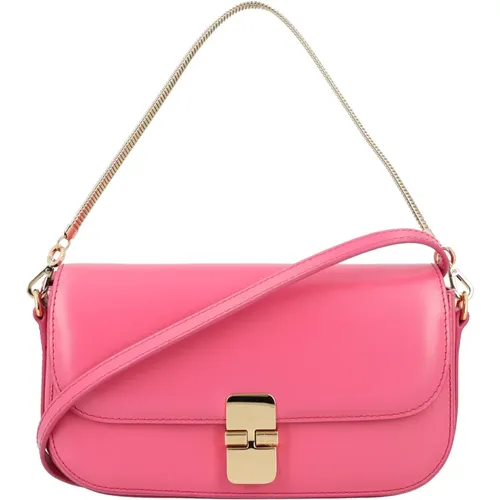 Women's Bags Handbag Fuchsia Ss24 , female, Sizes: ONE SIZE - A.p.c. - Modalova