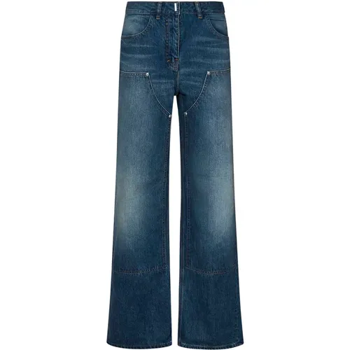 Oversized Denim Jeans , female, Sizes: W27 - Givenchy - Modalova