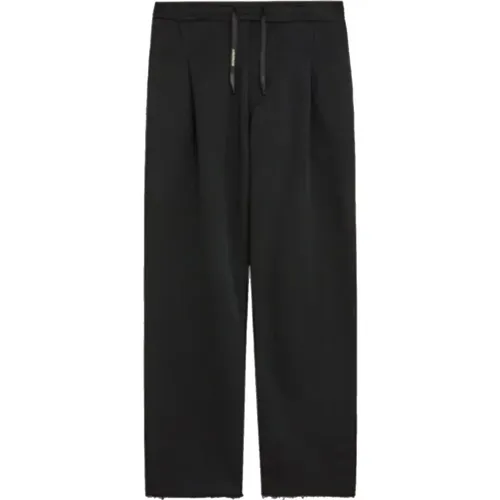 Schwarze Oversized Sweatpants , Herren, Größe: S - A Paper Kid - Modalova