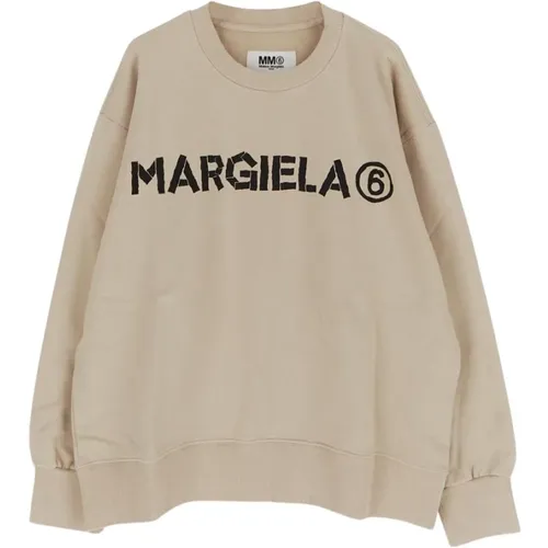 Baumwoll-Sweatshirt - MM6 Maison Margiela - Modalova