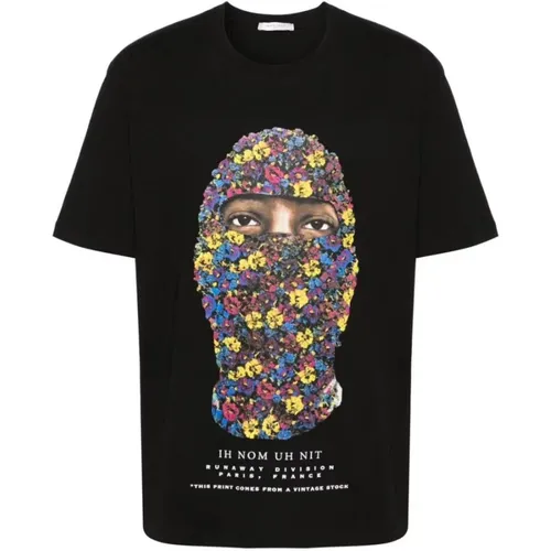 T-Shirt mit Blumenprint - IH NOM UH NIT - Modalova