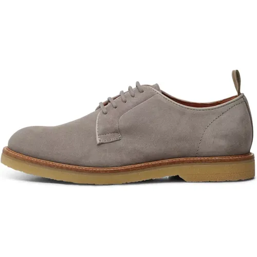 Water-Repellent Suede Derby Shoes , male, Sizes: 8 UK, 12 UK - Shoe the Bear - Modalova