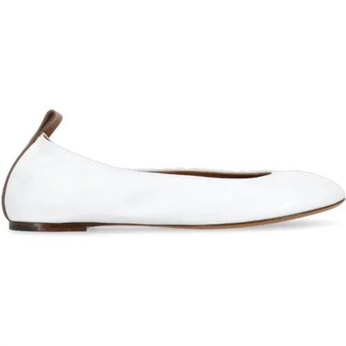 Leather Ballet Shoes , female, Sizes: 3 UK, 6 UK, 4 UK - Lanvin - Modalova