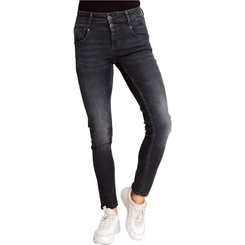 Blaue Skinny Jeans , Damen, Größe: W26 - Zhrill - Modalova