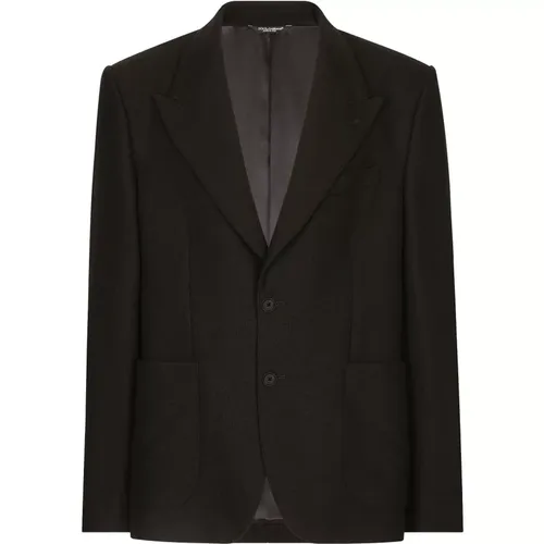 Elegant Blazers for Men , male, Sizes: M - Dolce & Gabbana - Modalova
