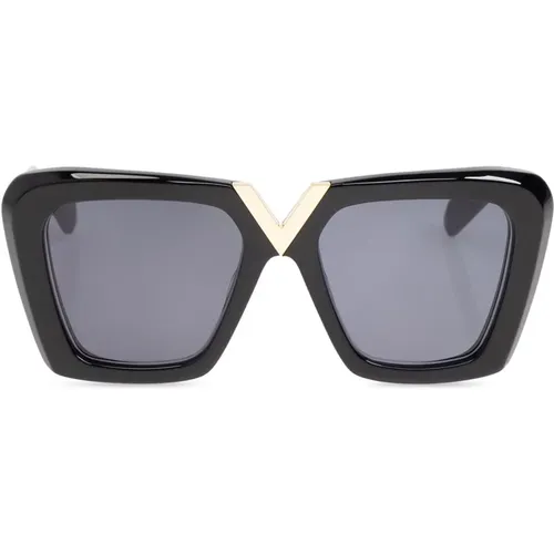 Vls161 A Sunglasses , female, Sizes: 53 MM - Valentino - Modalova