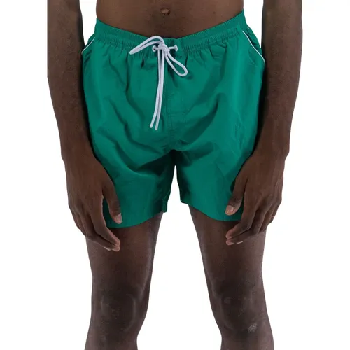 Beach Basic Boxer Shorts , male, Sizes: S, XL, 2XL, M - Aquascutum - Modalova