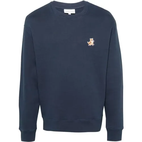 Sweatshirts , male, Sizes: XL, M, S, L - Maison Kitsuné - Modalova