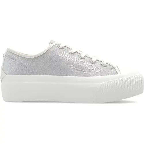 Platform sneakers 'Palma Maxi' , female, Sizes: 5 1/2 UK, 6 UK, 3 1/2 UK, 7 UK, 4 UK, 4 1/2 UK, 5 UK - Jimmy Choo - Modalova