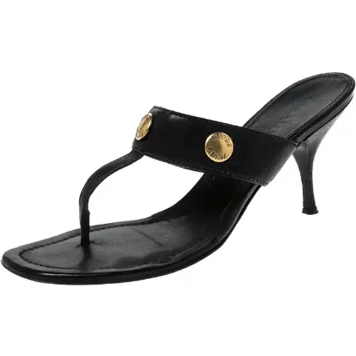 Pre-owned Leder sandals , Damen, Größe: 38 EU - Prada Vintage - Modalova