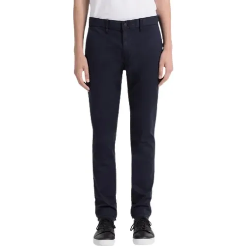 Cotton 5-Pocket Pants , male, Sizes: W32 - Calvin Klein - Modalova