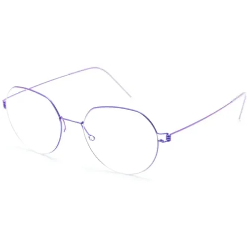 Lila Optische Brille für den täglichen Gebrauch , Damen, Größe: 50 MM - lindbergh - Modalova