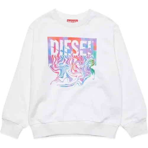 Multicolor Logo Sweatshirt Diesel - Diesel - Modalova