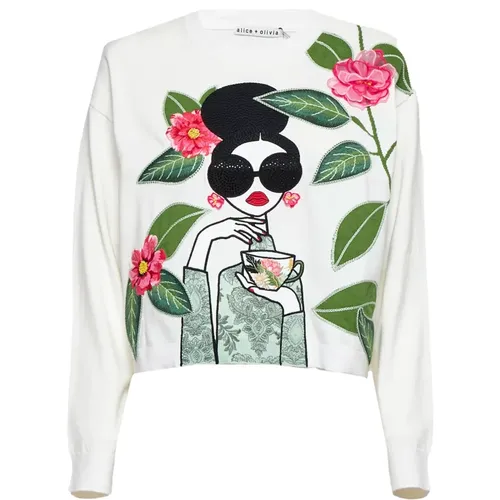 Chic Fashion Styles for Women , female, Sizes: M, L - alice + olivia - Modalova