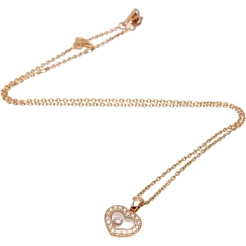 Pre-owned Rose Gold necklaces , female, Sizes: ONE SIZE - Chopard Pre-owned - Modalova