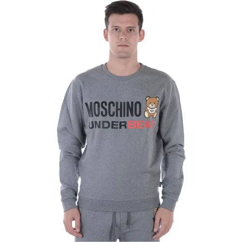 Kapuzenpullover , Herren, Größe: S - Moschino - Modalova