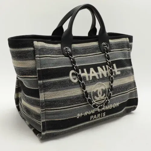 Pre-owned Canvas chanel-bags , female, Sizes: ONE SIZE - Chanel Vintage - Modalova