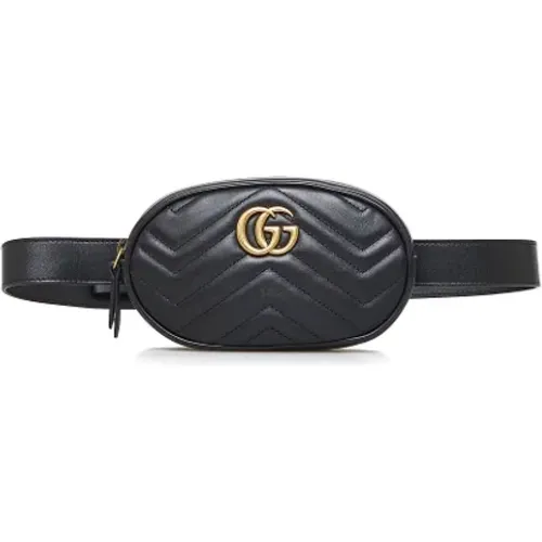 Pre-owned Leather shoulder-bags , female, Sizes: ONE SIZE - Gucci Vintage - Modalova