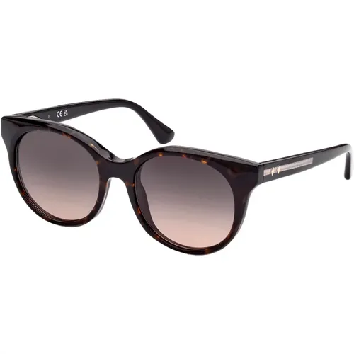 Tortoise/Grey Shaded Sunglasses , unisex, Sizes: 54 MM - WEB Eyewear - Modalova