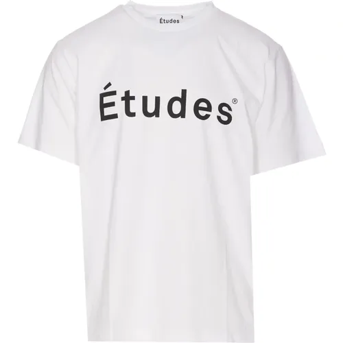 T-shirt , male, Sizes: L/XL, S/M, M/L - Études - Modalova