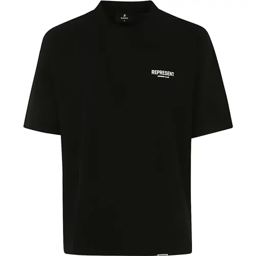 Schwarzes Owners Club T-Shirt,T-Shirts,Exklusives Owners Club T-Shirt,Cobalt Owners Club T-Shirt - Represent - Modalova