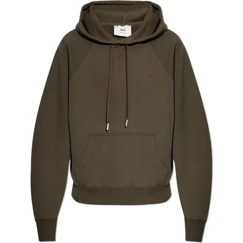 Kapuzenpullover , Herren, Größe: XL - Ami Paris - Modalova