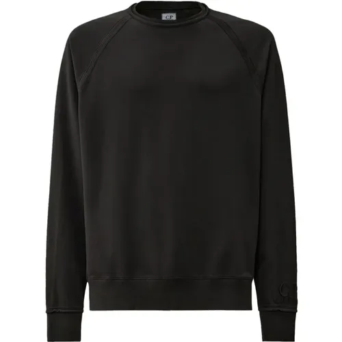 Rundhals-Sweatshirt , Herren, Größe: XL - C.P. Company - Modalova