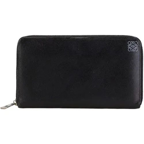 Pre-owned Leather wallets , female, Sizes: ONE SIZE - Loewe Pre-owned - Modalova