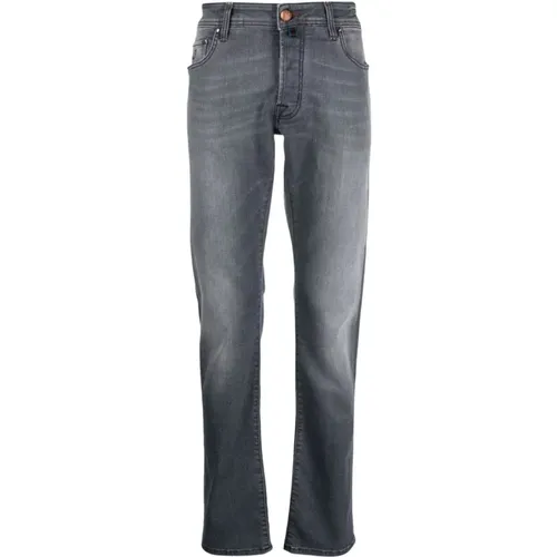 Bard Slim-fit Jeans , Herren, Größe: W35 - Jacob Cohën - Modalova