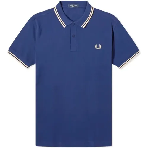 Slim Fit Twin Tipped Polo , male, Sizes: M, XL, L - Fred Perry - Modalova