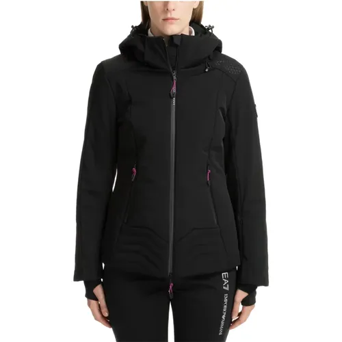 Ski Jacke Mit Reißverschluss Kapuze - Emporio Armani EA7 - Modalova