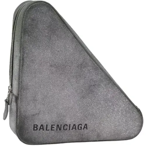 Pre-owned Leather clutches , female, Sizes: ONE SIZE - Balenciaga Vintage - Modalova