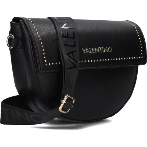 Schwarze Flap Bag Umhängetasche - Valentino by Mario Valentino - Modalova