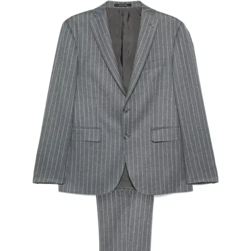 Suit Grey , male, Sizes: L, XL, M - Tagliatore - Modalova