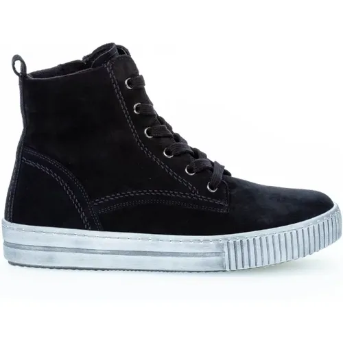 Schwarze High-Top-Sneaker Gabor - Gabor - Modalova