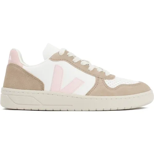 Weiß Petal Sahara V10 Sneakers , Damen, Größe: 37 EU - Veja - Modalova